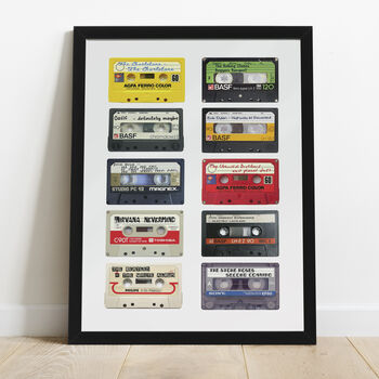 Personalised Music Print, Favourite Albums/Songs, 8 of 11