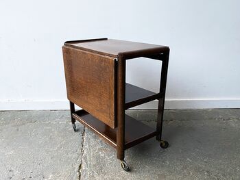 1930’s Vintage Extending Drinks Trolley / Tea Trolley, 7 of 12