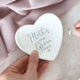 Personalised Mother Of The Bride Ring Dish Gift, thumbnail 4 of 5
