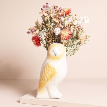 Owl Ceramic Vase, 3 of 3