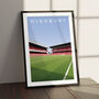 Arsenal Fc Highbury West Stand North Bank Poster, thumbnail 1 of 7