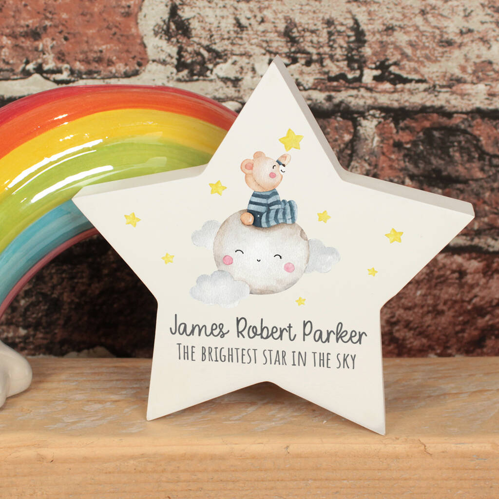 Personalised Brightest Star In The Sky Keepsake Gift By Love Lumi Ltd