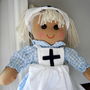 Personalised Nurse Rag Doll, thumbnail 1 of 5