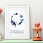 Personalised Remembrance Playable Soundwave Print, thumbnail 4 of 6