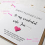 Personalised Mother's Day Card For Wife, thumbnail 3 of 5