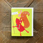 Mini Squirrel 2nd Birthday Card, thumbnail 4 of 5