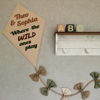 Where The Wild Ones Play, Kite Decor Kids Playroom, 5 of 11