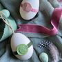 Hanging Goose Egg With Personalised Wax Seal, thumbnail 5 of 9