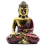 Red And Gold Buddha Large, thumbnail 1 of 6