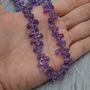 Purple Amethyst Beaded Necklace, thumbnail 1 of 9