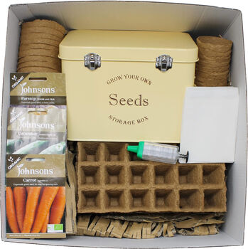 Garden Gift Hamper With Seed Packet Organiser, 2 of 3