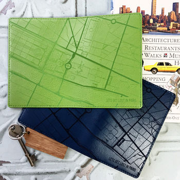 City Map Personalised Passport Cover Holder, 4 of 5