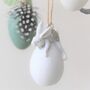Easter Bunny And Egg Hanging Decoration, thumbnail 3 of 7