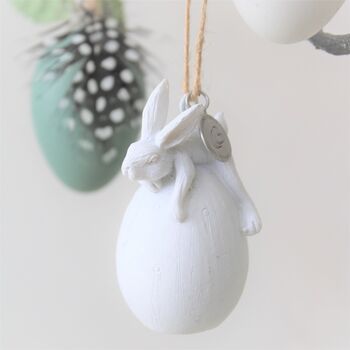 Easter Bunny And Egg Hanging Decoration, 3 of 7