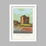 Doune Castle Scottish Poster Print, thumbnail 2 of 3