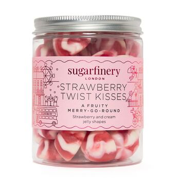 Strawberry Twist Kisses Sweet Jar, 2 of 3