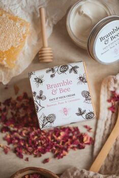 Organic Beeswax, Rose And Geranium Face And Neck Cream, 2 of 4