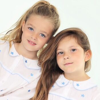 Personalised Girl's Midnight Star Pyjamas, 5 of 6