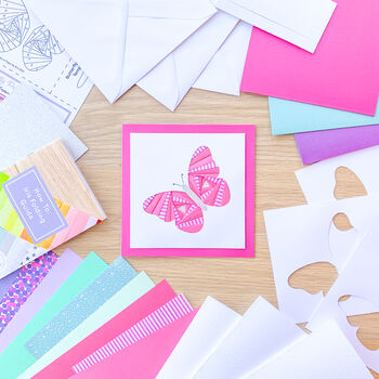 Butterfly Card Making Kit Cool | Iris Folding, 3 of 6
