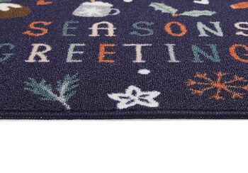 Floormatters Printed Loop Seasons Greetings 2pcs 40 X60 And 50 X150, 3 of 5