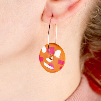 Polymer Clay Earring Making Kit Statement Hoops, 2 of 12