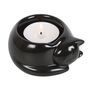 Black Cat Ceramic Tealight Candle Holder, thumbnail 1 of 3