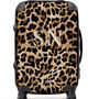 Leopard Personalised Suitcase, thumbnail 1 of 7