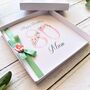 Handmade 80th Birthday Card. With Pink Numbers And Flower. Personalised, thumbnail 7 of 9