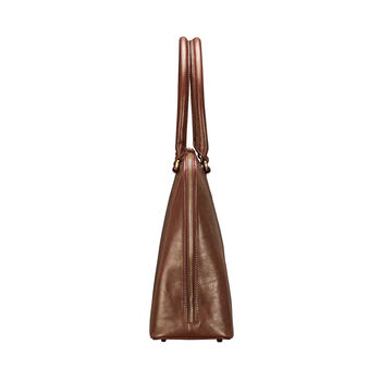 Women's Premium Leather Laptop Handbag 'Fiorella', 6 of 12