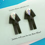Will You Be My Best Man? Proposal Wedding Card, thumbnail 2 of 2
