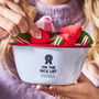 Personalised Nice List Snack Bowl, thumbnail 2 of 2