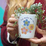 Personalised Smiley Flower Pot, thumbnail 1 of 2