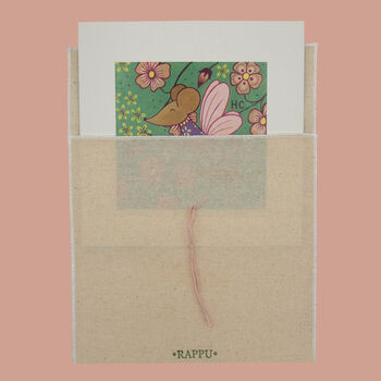 Reusable Eco Friendly Mouse Fairy Children's Card Blank Inside Or Optional Handwritten Message, 9 of 11