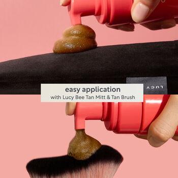 Natural Self Tan Set, Vegan Tan Mousse, Mitt + Blending Brush, 4 of 5