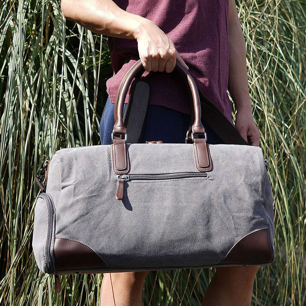 Canvas Gym Sports Boot Bag By EAZO | notonthehighstreet.com