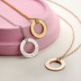 Personalised Circle Necklace, thumbnail 2 of 6