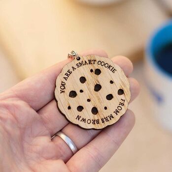 Personalised “You Are A Smart Cookie” School Leaver Plaque – Custom Pupils Gift, 5 of 5