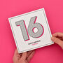 Personalised 16th Birthday Card, thumbnail 2 of 2