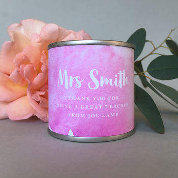 Thank You Teacher Scented Soy Wax Candle, 2 of 4