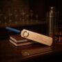 Personalised Mini Cricket Bat With Clock, thumbnail 1 of 12