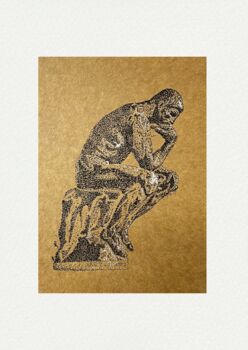 Shaded Sculpture Pointillism Diy Art Kit Set Of Four, 7 of 9