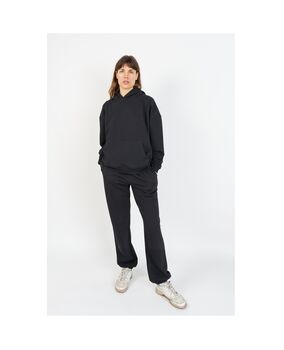 Black Oversized 100% Cotton Loungewear Set, 5 of 5