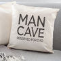 Personalised Man Cave Cushion, thumbnail 2 of 2