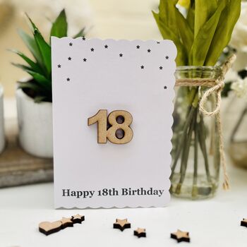 18th Birthday Card For Her For Him Special Birthday, 3 of 4