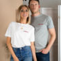 Forever And Always Couples Wedding T Shirt Set, thumbnail 1 of 5