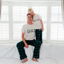 Personalised Father's Day Dad / Child Matching Pyjamas, thumbnail 10 of 12