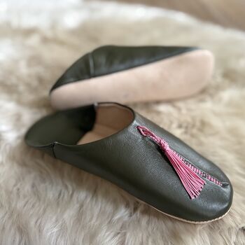 Babouche Tassel Slippers, 3 of 5