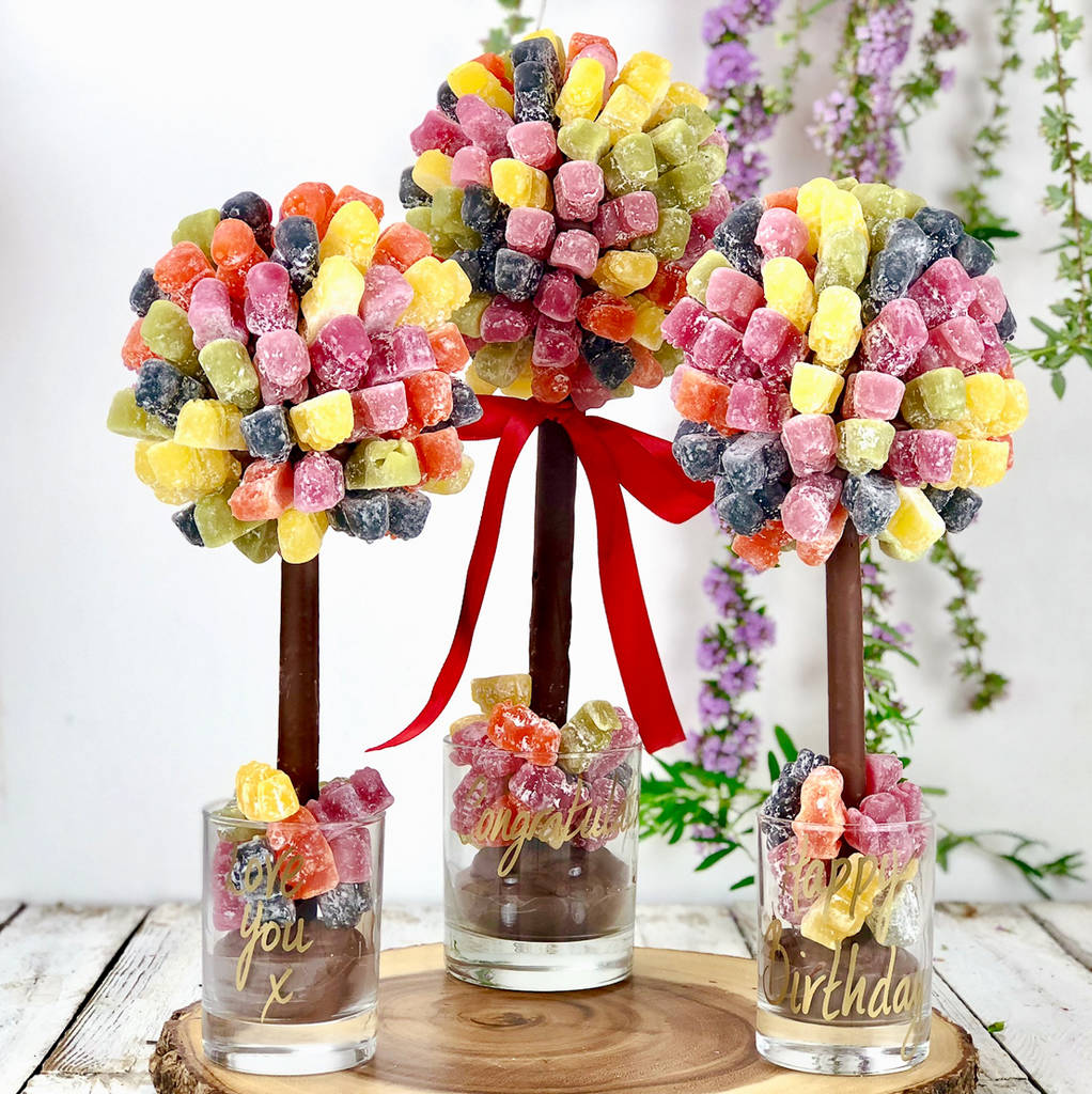 personalised jelly baby sweet tree by sweet trees