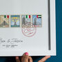 Personalised Travel Destination Stamp Print, thumbnail 4 of 11