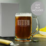 Personalised Birthday Pint Tankard For Dad, thumbnail 2 of 2